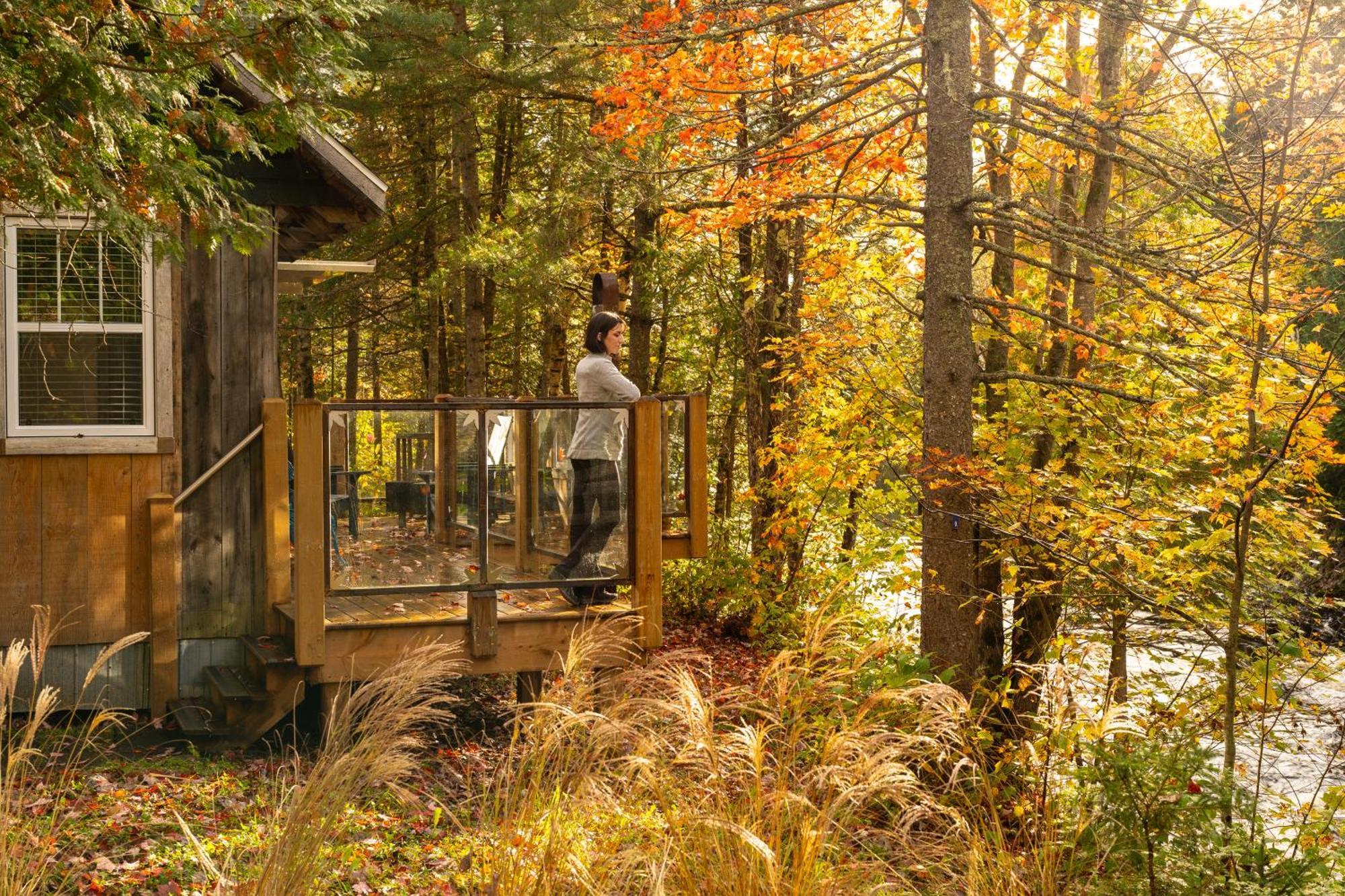 Le Baluchon Eco-Villegiature Saint-Paulin Eksteriør billede