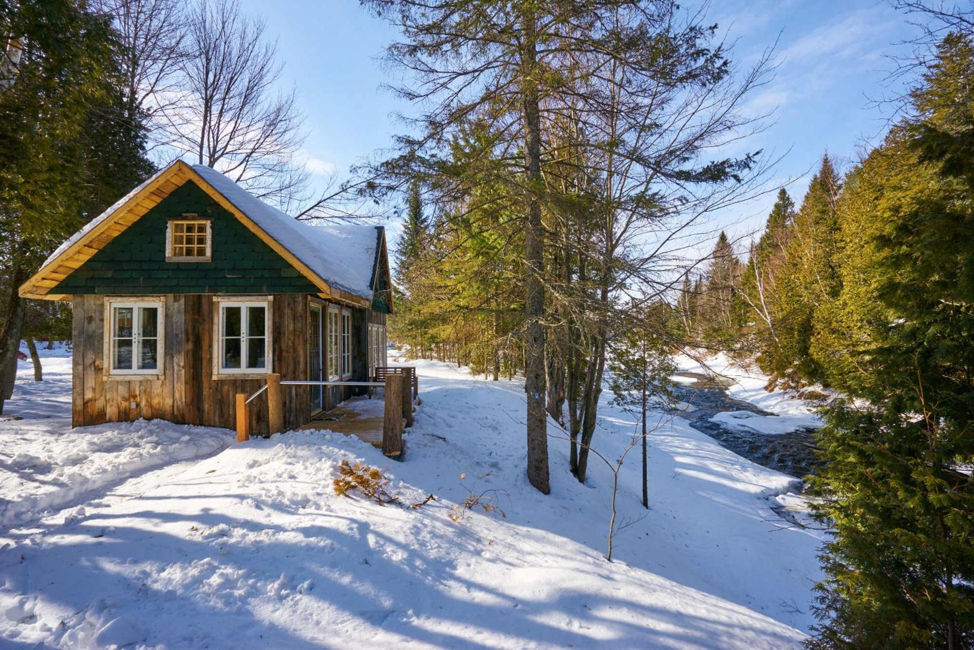 Le Baluchon Eco-Villegiature Saint-Paulin Eksteriør billede