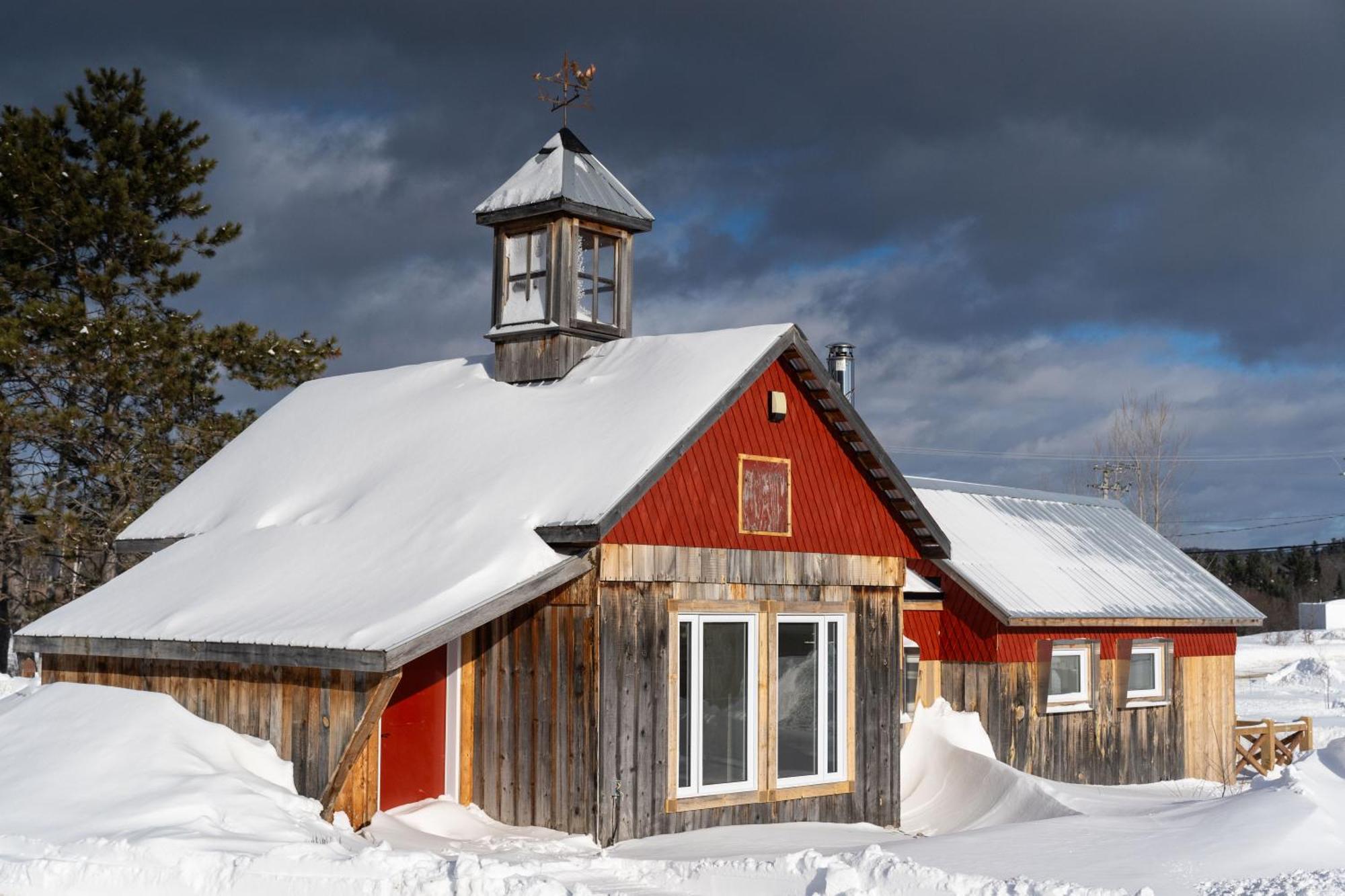 Le Baluchon Eco-Villegiature Saint-Paulin Eksteriør billede