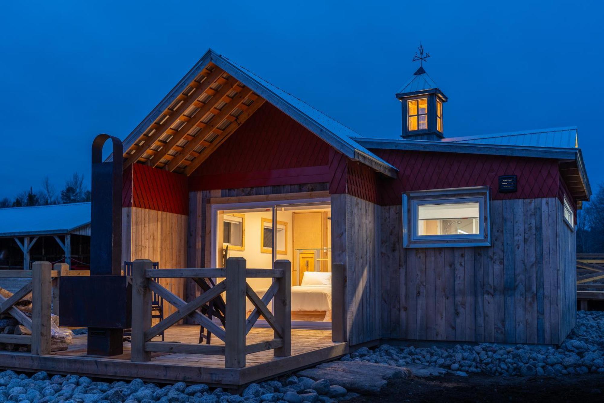 Le Baluchon Eco-Villegiature Saint-Paulin Eksteriør billede