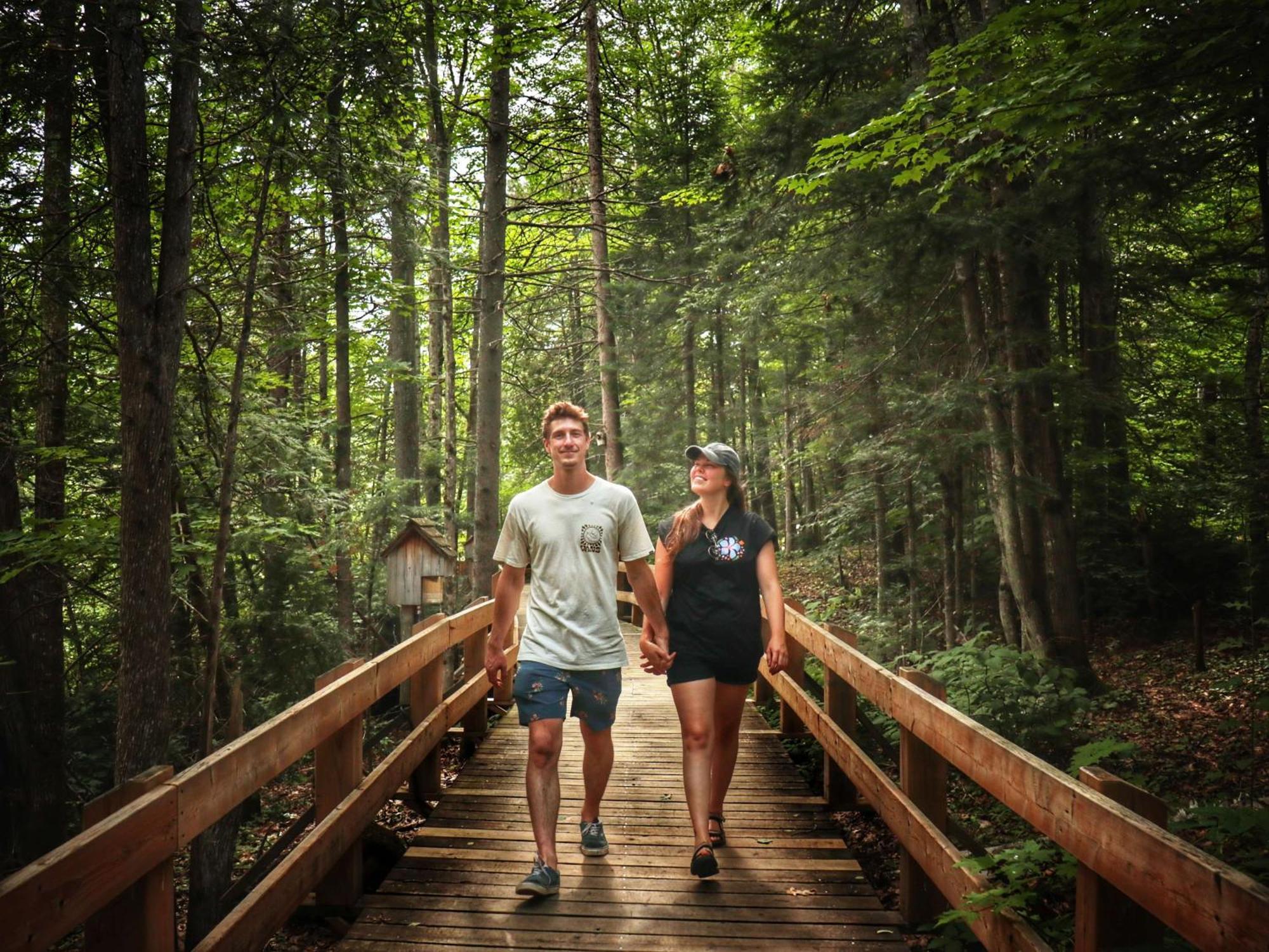 Le Baluchon Eco-Villegiature Saint-Paulin Eksteriør billede