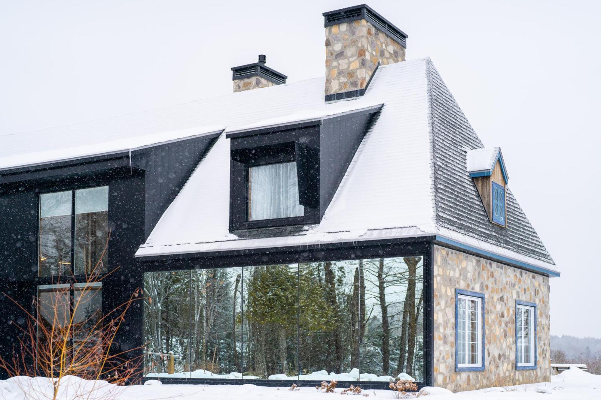Le Baluchon Eco-Villegiature Saint-Paulin Eksteriør billede